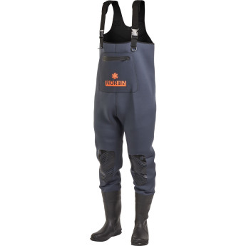 Полукомбинезон забродный NORFIN SHADOW NEOPRENE BOOTFOOT р.44-XL с сапогами