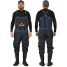 Полукомбинезон забродный NORFIN PILOT BOOTFOOT р.44-XL с сапогами 82231-44-XL
