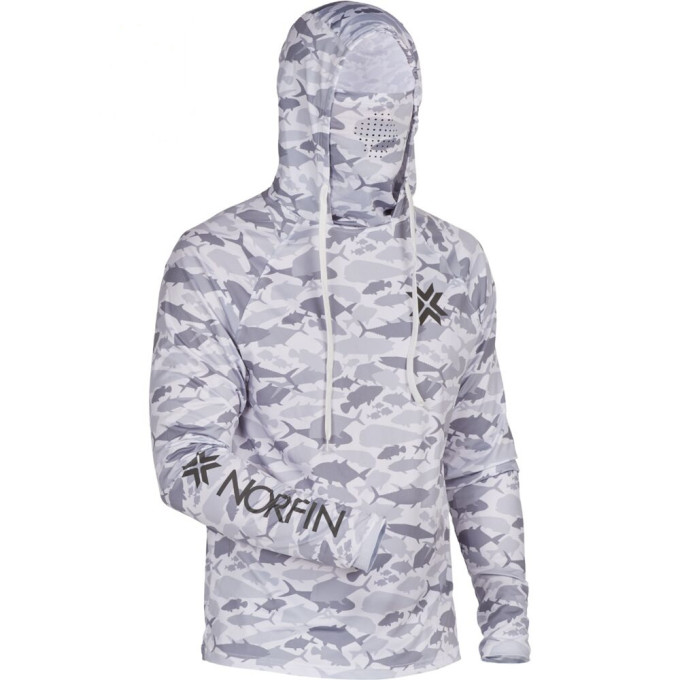 Джемпер NORFIN SUN PRO GUARD HOODIE GRAY р.XXL 132305-XXL